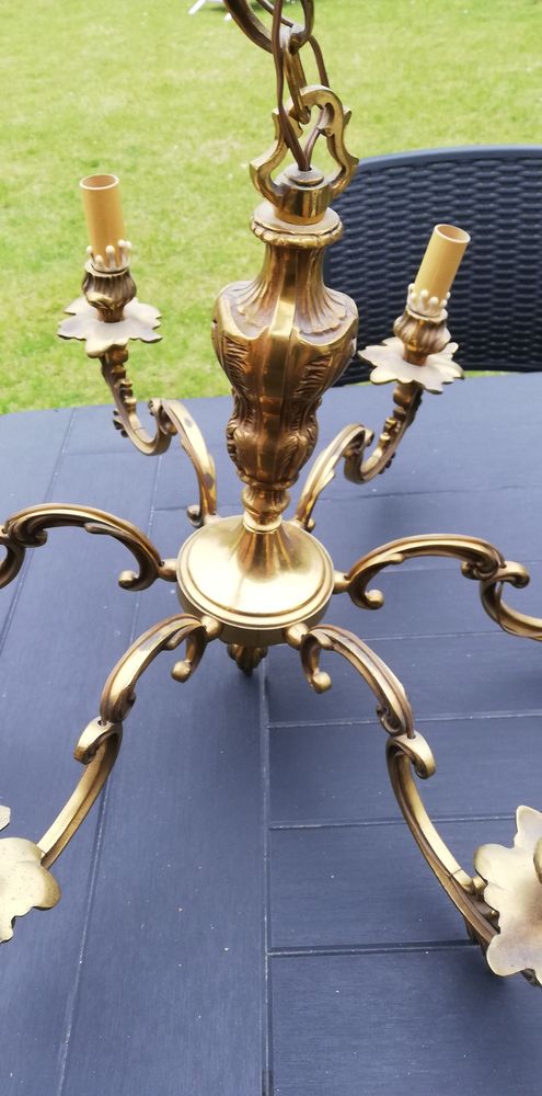 3 lustres  2 en bronze et 1 classique 200 Givenchy-en-Gohelle (62)