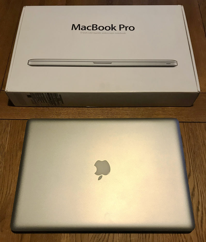 MacBook Pro 17 pouces, i7 2,4Ghz, 16Go RAM, SSD, High Sierra 500 Nesmy (85)