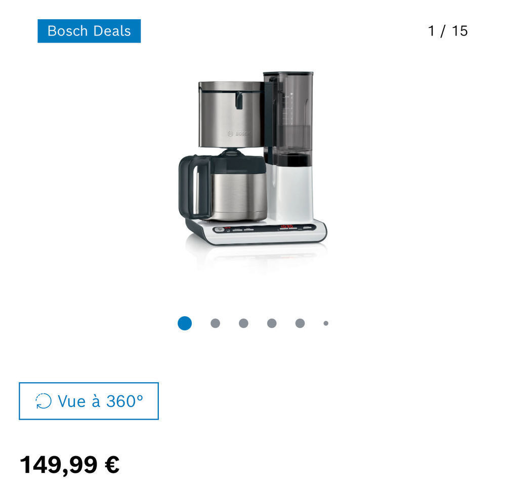 Machine �  caf� BOSCH Neuve 75 Chennevi�res-sur-Marne (94)