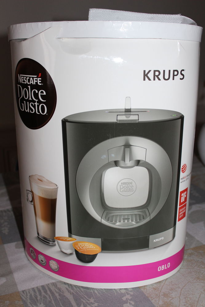 Machine � caf� Dolce Gusto Oblo Noire. 50 Villeurbanne (69)