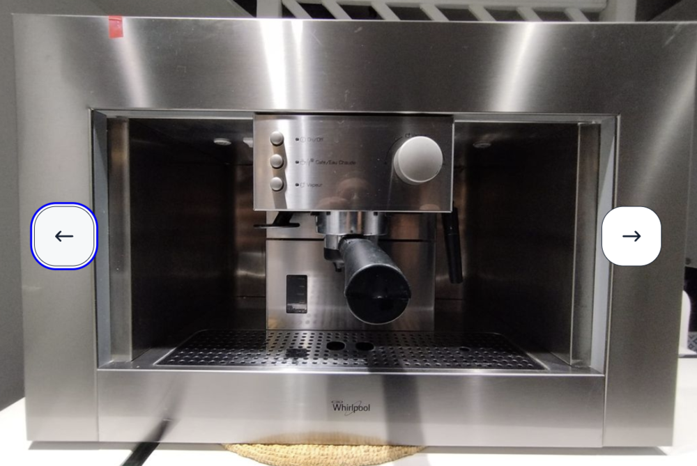 machine � caf� encastrable Whirlpool 30 P�rigny (17)