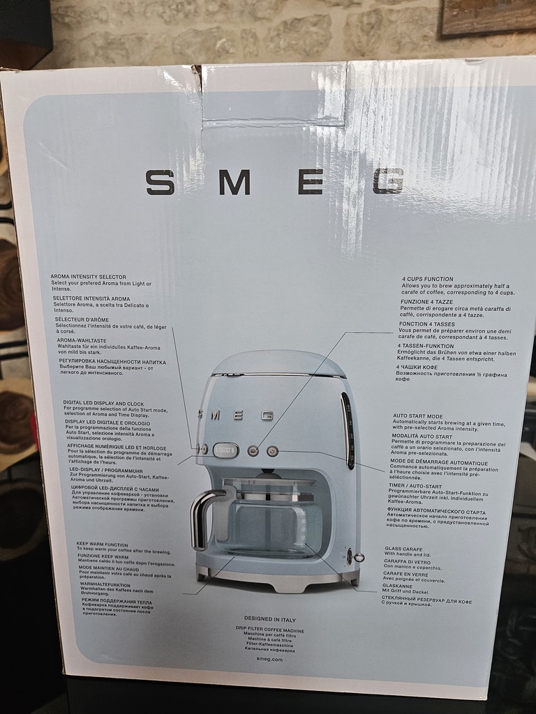 Machine � caf� goutte � goutte Smeg neuve en bo�te 120 La Rochelle (17)