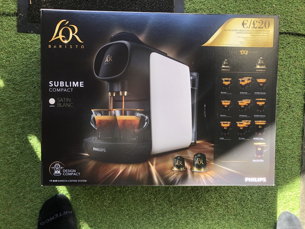 Machine � caf� Philips L'OR Barista Sublime Compact blanche 60 Serres-Castet (64)