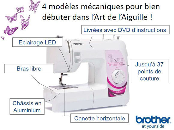 Machine � coudre Brother 0 Craponne (69)