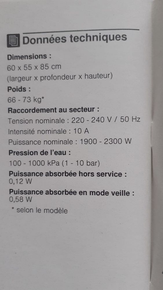 Machine a laver Bosch 300 Limoges (87)