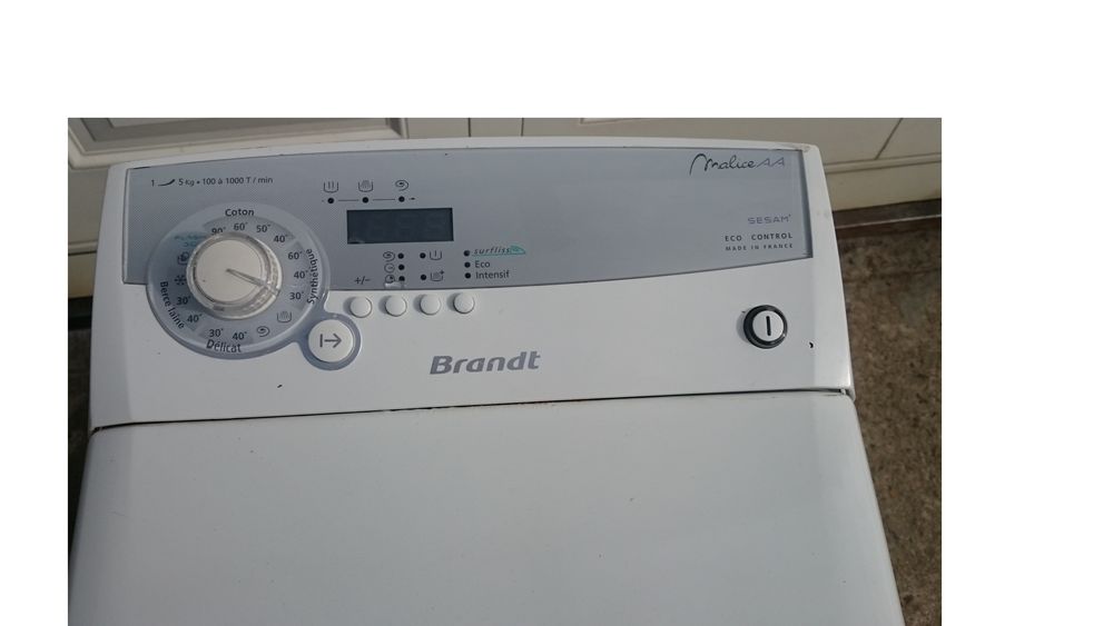 Machine A Laver Brandt 5 Kg Mode D'emploi