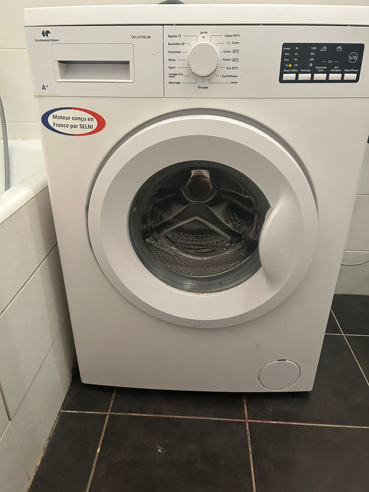 Machine � laver Continental Edison - Capacit� 5 kg - 1200 t 150 Paris 15 (75)