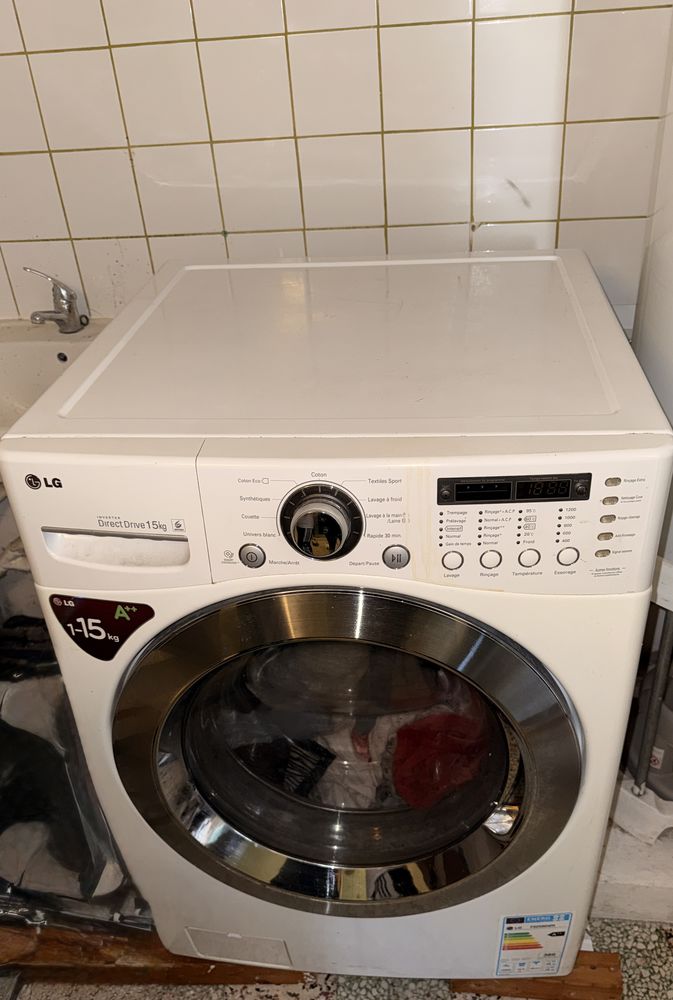 Machine � laver LG 15 kg ? excellent �tat de fonctionnement 500 Az� (41)