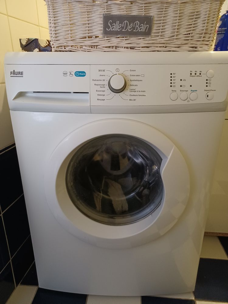 Machine à laver, Faure (achat juin 2019) 175 Paris 17 (75)