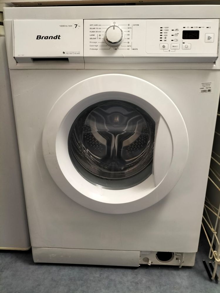 Machine � laver le linge de marque Brandt (r�f�rence 160 Strasbourg (67)