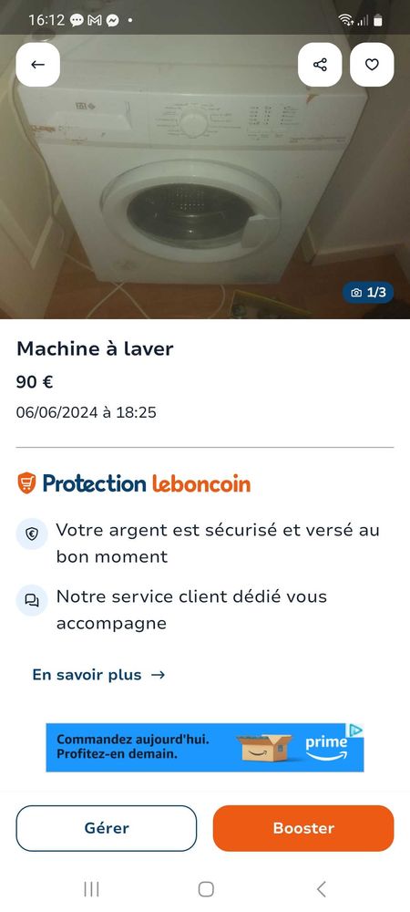 machine �  laver 90 Villeneuve-sur-Lot (47)