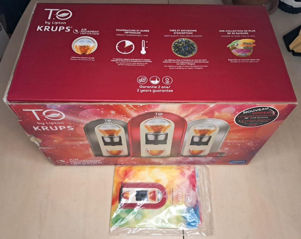 Machine � th� neuve Lipton Krups T.O Utilis�e 1 fois 35 Cagnes-sur-Mer (06)