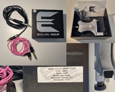 Machine � tatouer Equalizer Ergo Alimentation pour machine 410 Cusset (03)