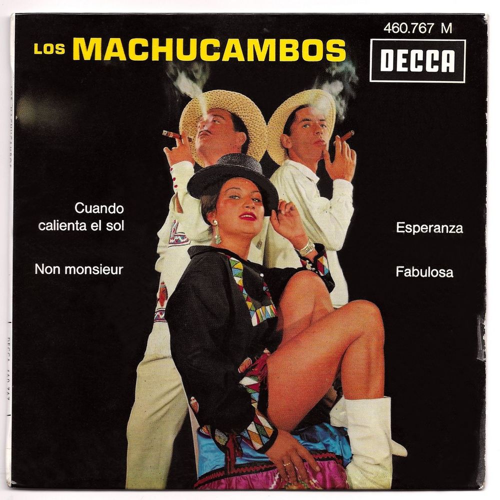 LOS MACHUCAMBOS - 45t EP - CUANDO CALIENTA EL SOL -BIEM 1962 3 Tourcoing (59)