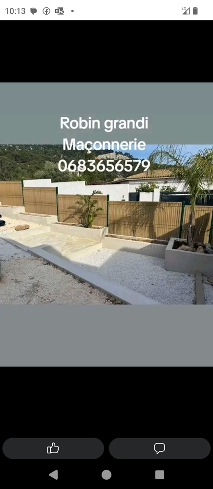 Ma�onnerie g�n�rale 1 Les Sablettes (83)