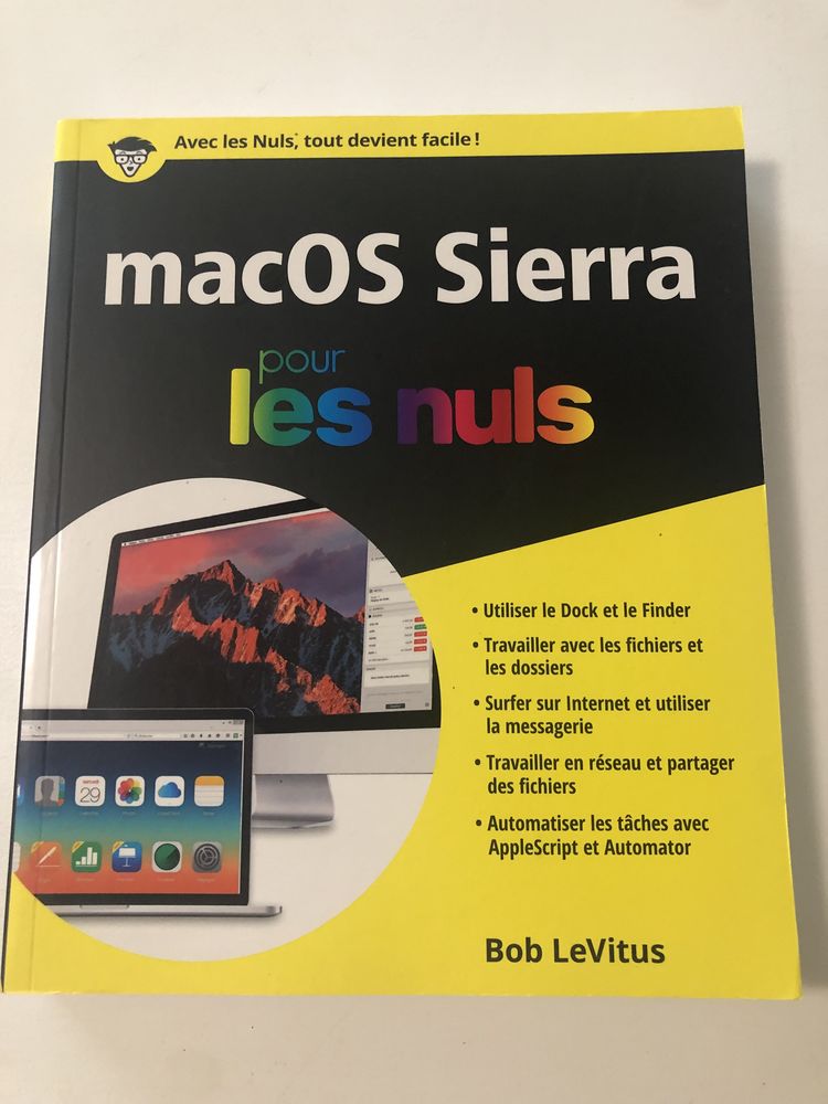 macOS Sierra pour les nuls Bob le vitus 6 Montpellier (34)