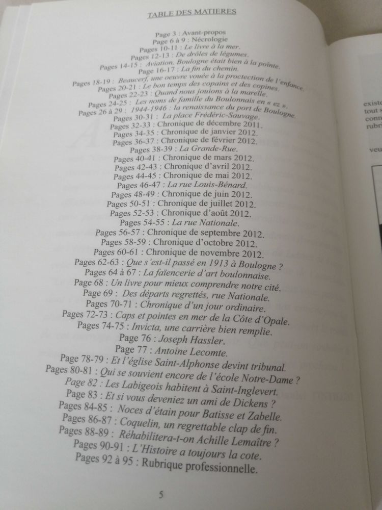 magazine almanach de boulogne sur mer n 14 3 Boulogne-sur-Mer (62)