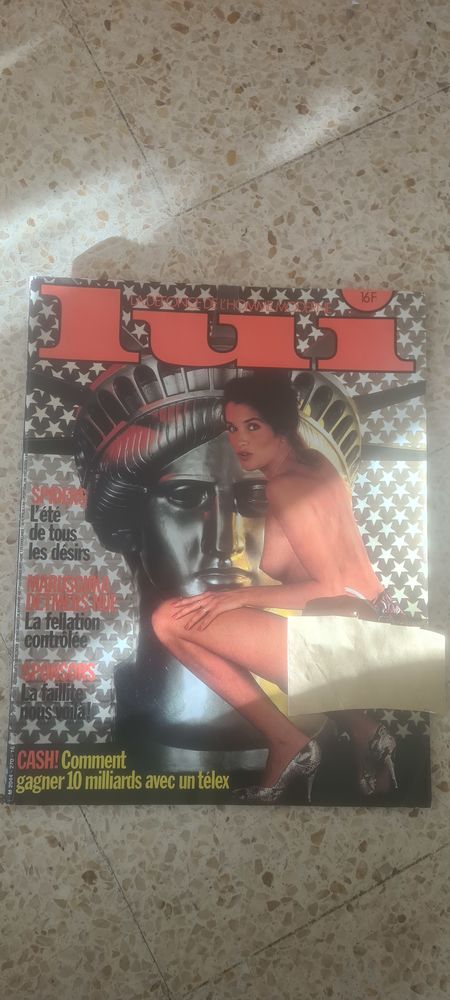 Magazine LUI. n 270. Ao�t 1986 # Marutschka Detmers 16 Manosque (04)