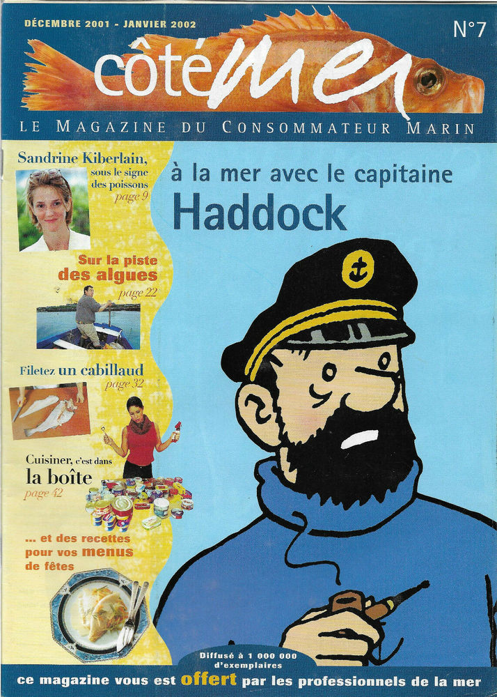 Magazine Cot� Mer N�7 Capitaine Haddock
8 Ploemeur (56)