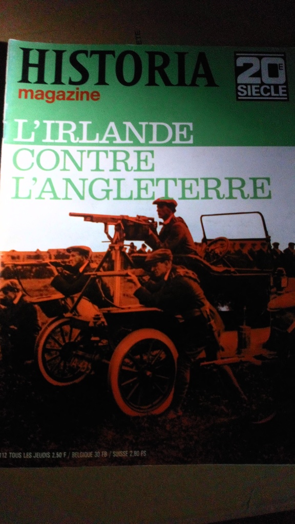 Magazine Historia  L'Irlande contre l'Angleterre  0 Battrans (70)