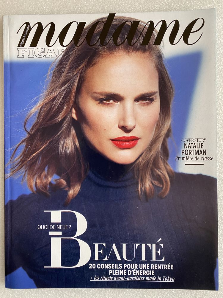 Magazine MADAME FIGARO n�22724 01/09/2017 Natalie Portman 6 Jou�-l�s-Tours (37)