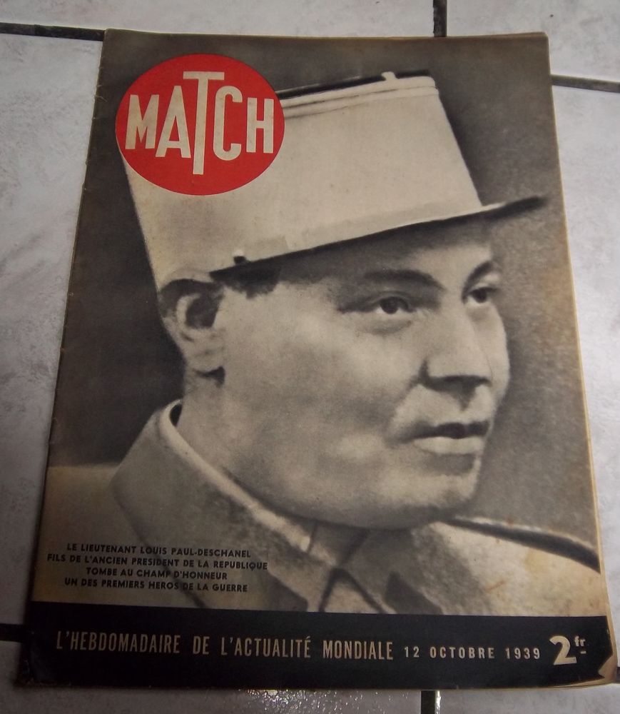 Magazine Match n� 67 12 octobre 1939 3 Colombier-Fontaine (25)