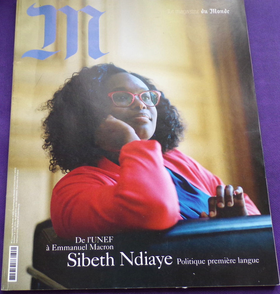 M le magazine du monde Sibeth Ndiaye n� 403 juin 2019 1 euro 1 Laval (53)