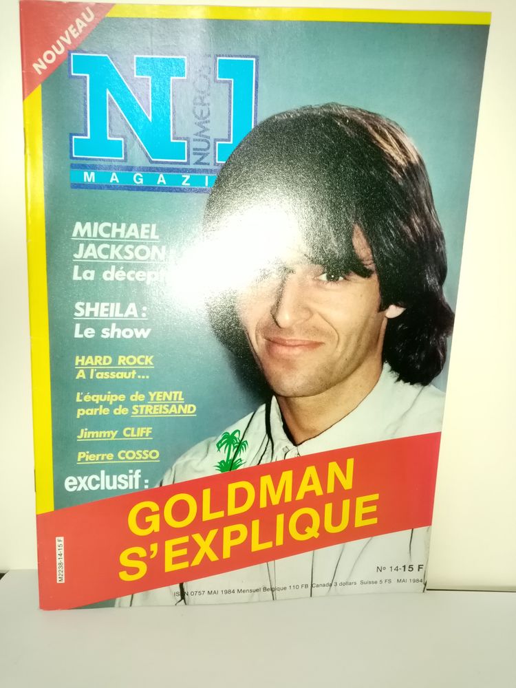 Magazine Numeros 1 N�14 : Jean-Jacques Goldman Michael Jacks 50 Angers (49)