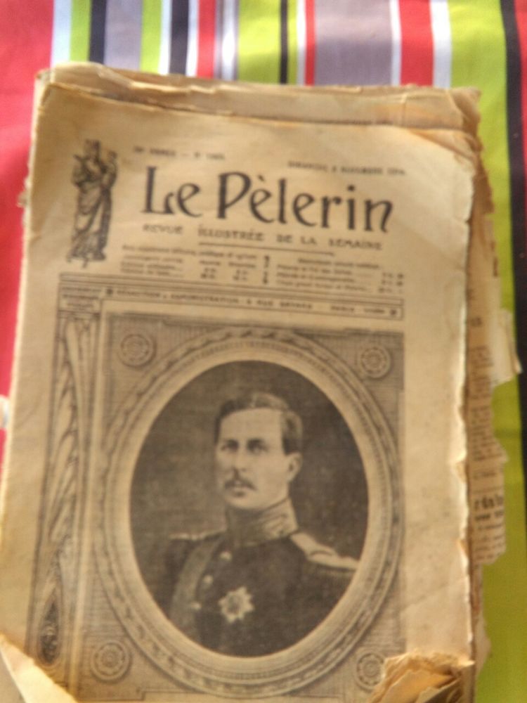 magazine LE P�LERIN 1914 0 La Jubaudi�re (49)