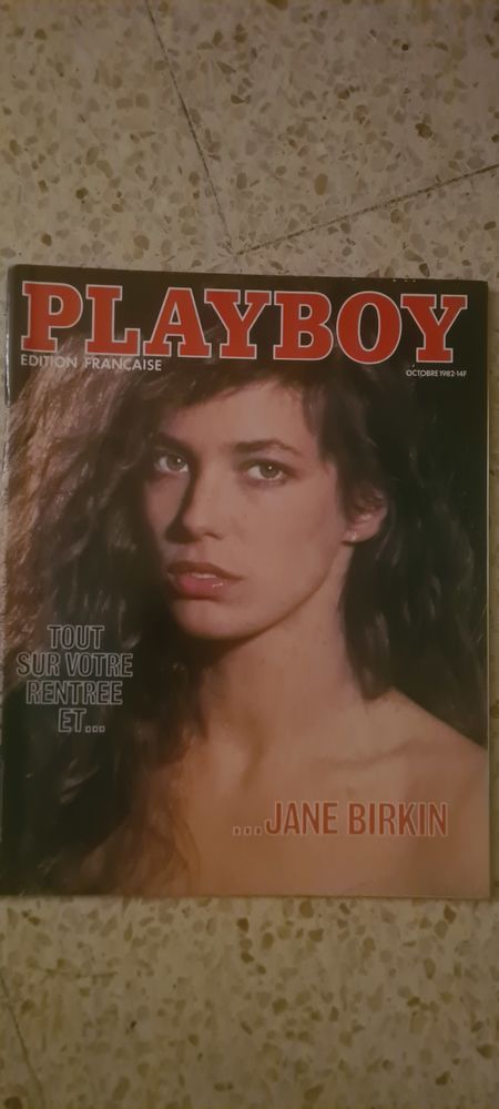 Magazine PLAYBOY. n 107. Octobre 1982# Jane Birkin 24 Manosque (04)