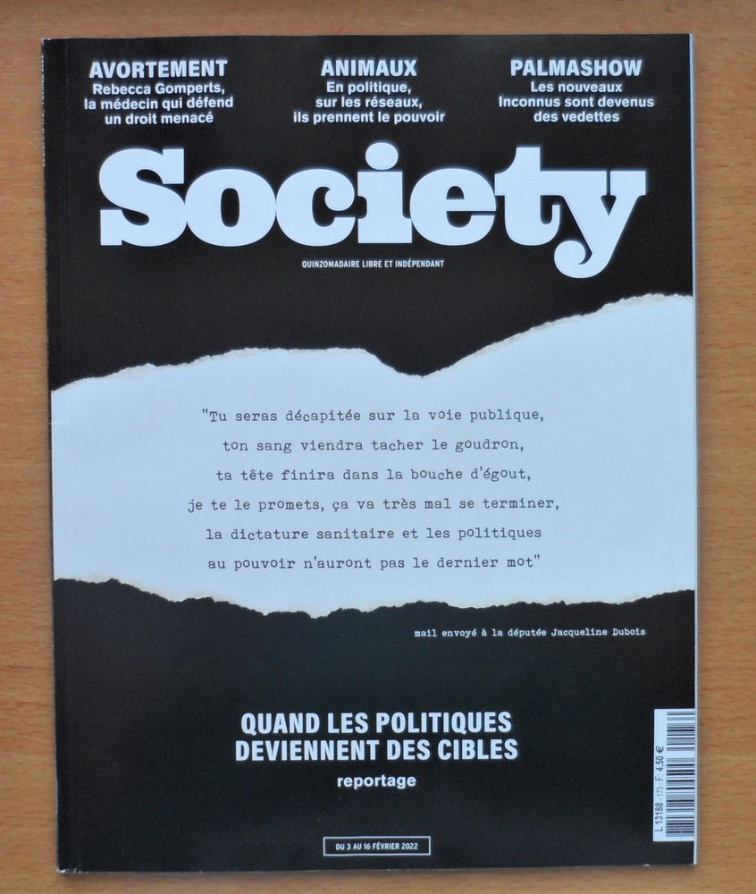 Magazine Society 173 2 Valenciennes (59)