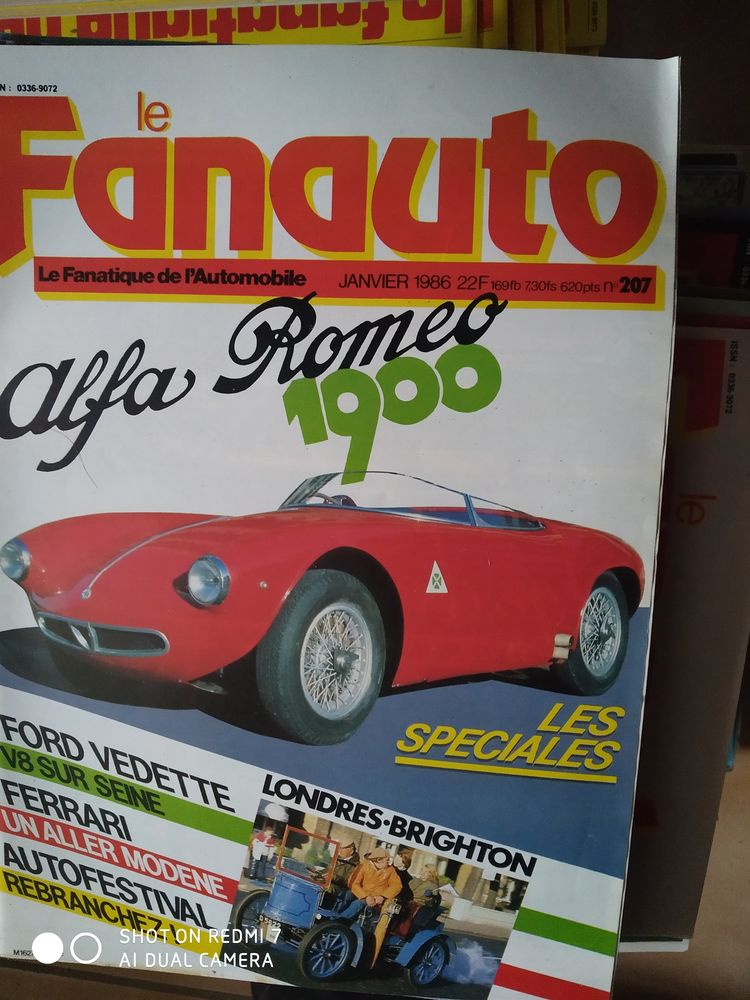en lot de magazines automobiles des ann�es 70et 80. 0 Toulon (83)