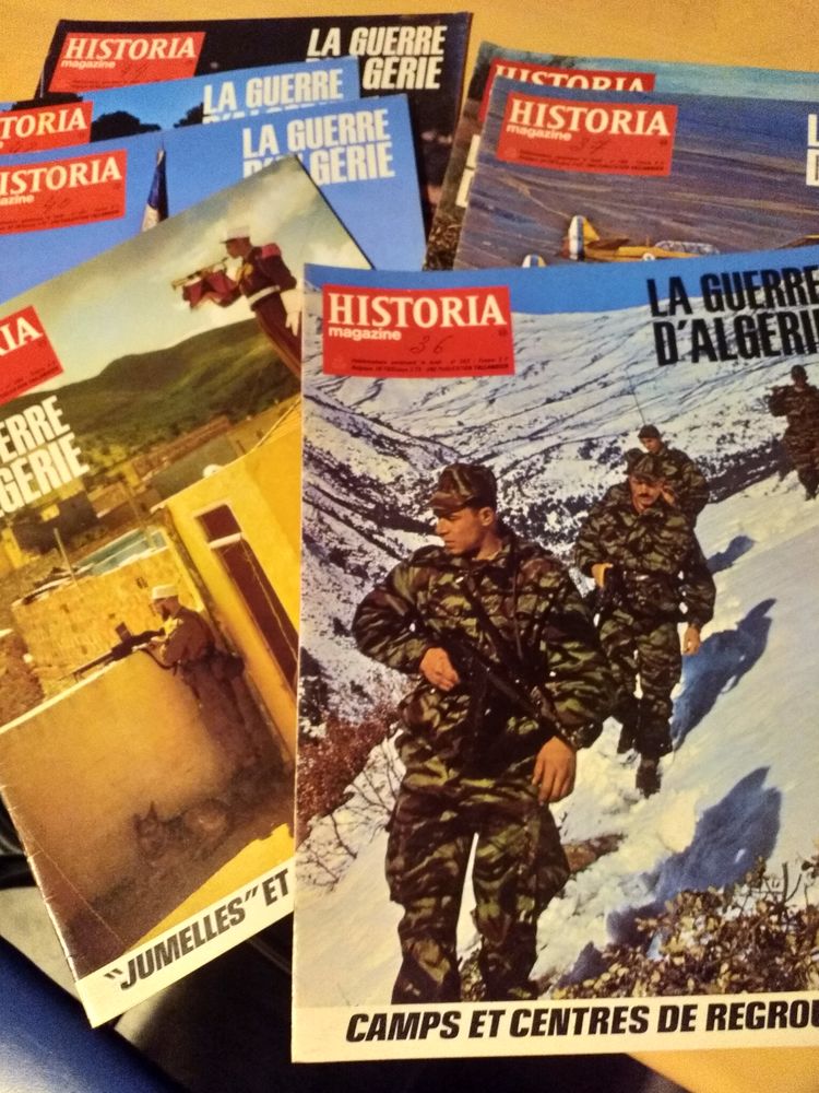 10 magazines Historia la guerre d Algérie 12 Fresville (50)