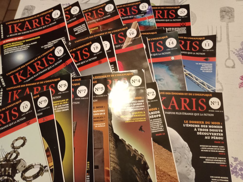 Magazines Ikaris l'actualit� des �nigmes et de l'inexpliqu� 4 Oroux (79)