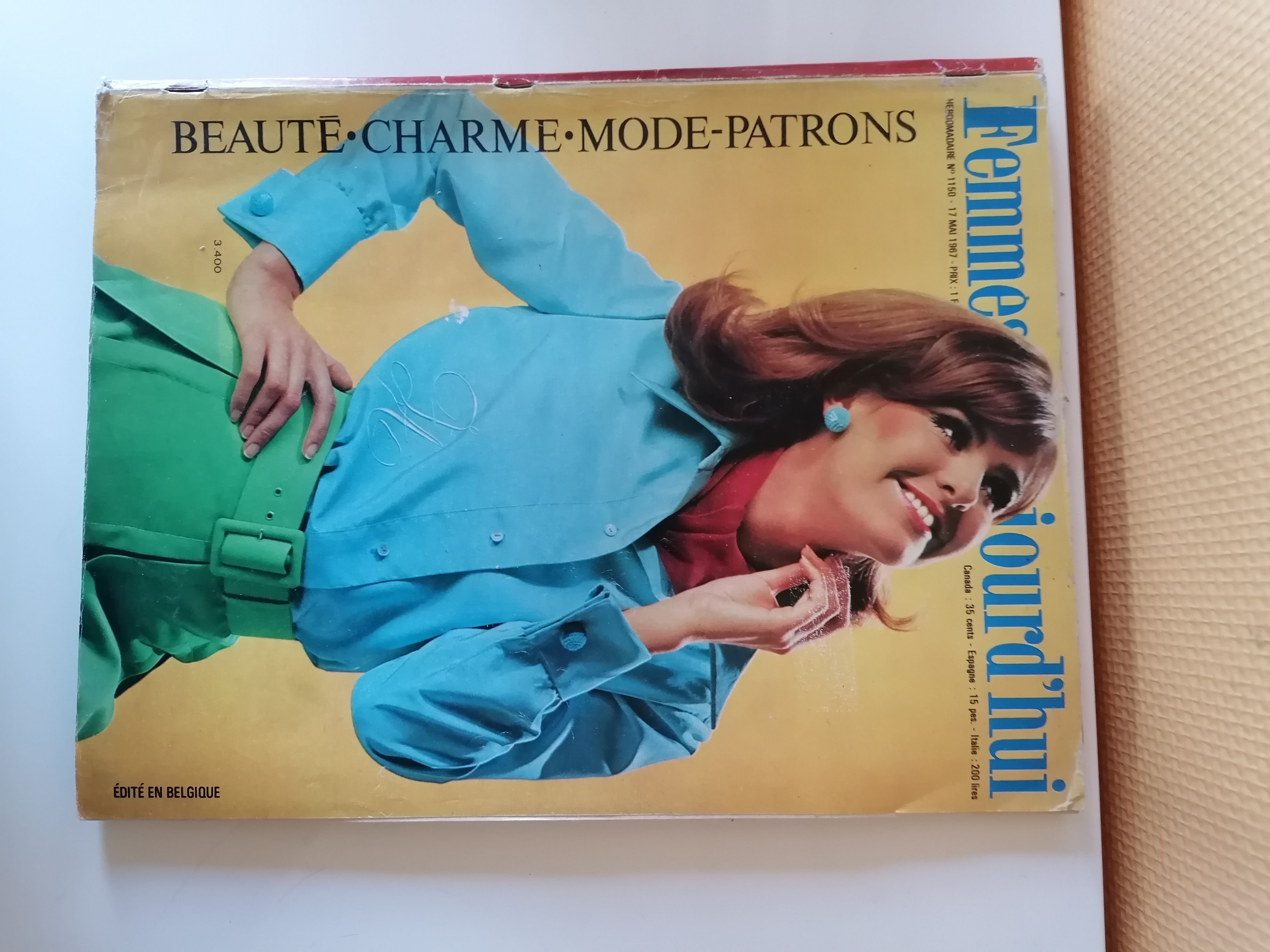 7 Magazines de mode ann�es 1960 20 Lagarrigue (81)