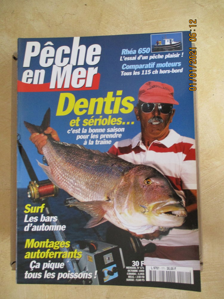 magazines la p�che en mer 25 Toulon (83)