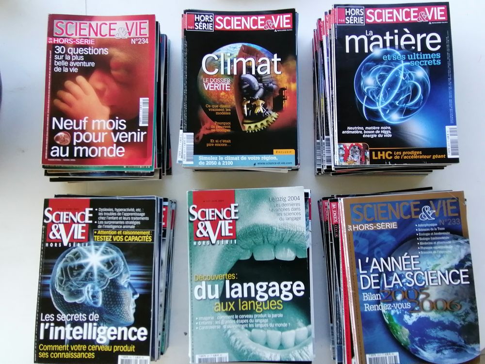 magazines Science &amp; Vie Livres et BD