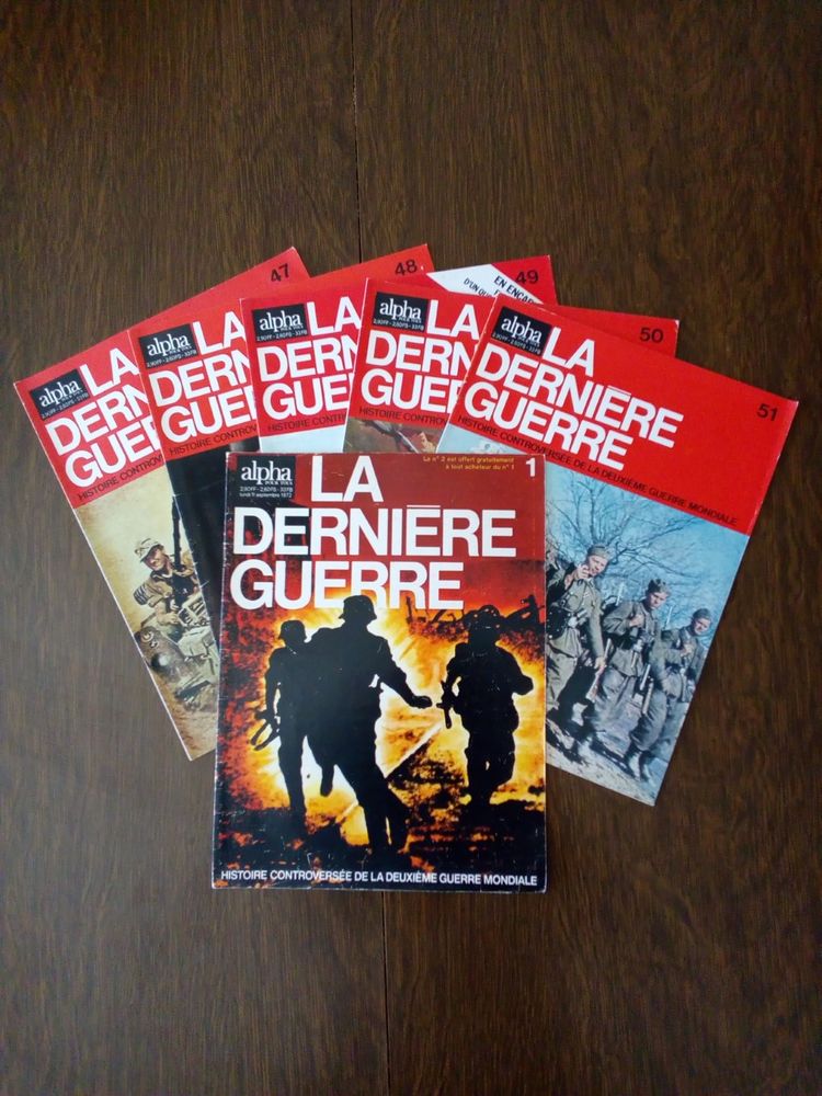 Lot de 130 Magazines sur la seconde guerre mondiale. 0 Aouste-sur-Sye (26)