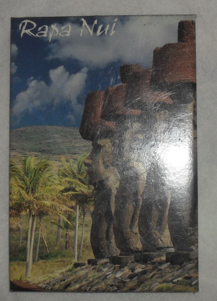 Magnet aimant Rapa Nui du Chili. 20 Montreuil (93)