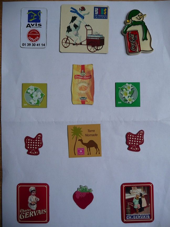 12 magnets divers sujets 12 Celles-sur-Belle (79)