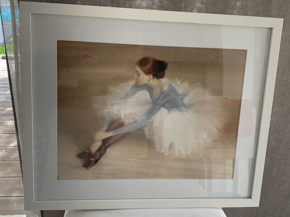 Magnifique aquarelle danseuse 30 Vallauris (06)
