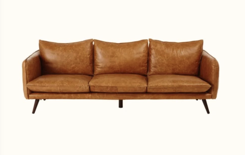 Magnifique canap� cuir camel Maison du Monde 700 Saint-Denis (93)