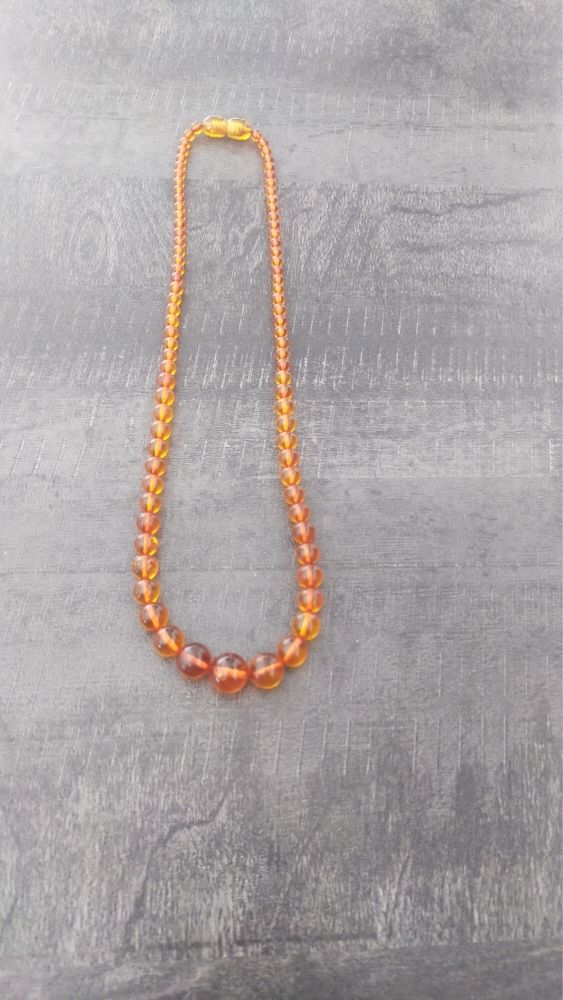 Magnifique collier ambre �tat neuf. 40 Bollwiller (68)