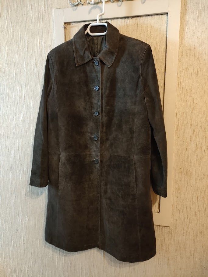 Magnifique manteau de cuir marron en taille 42 parfait �tat 50 Paris 14 (75)