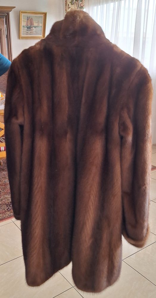 Magnifique manteau en vison marron T40/42 800 Perpignan (66)