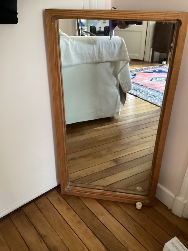 Magnifique miroir en bois �pais � la .. 20 Paris 17 (75)