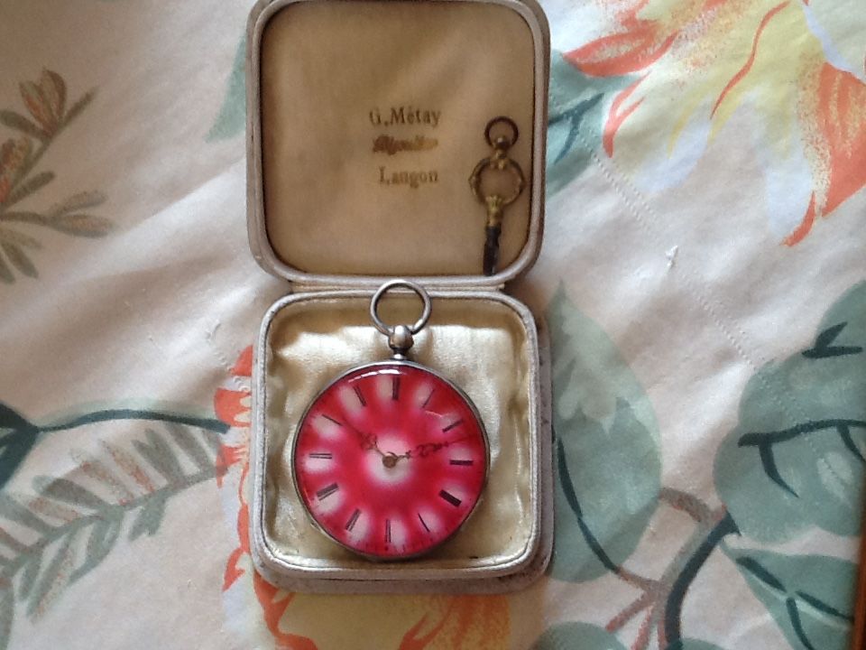 Magnifique montre de poche ancienne 0 Fosses (95)