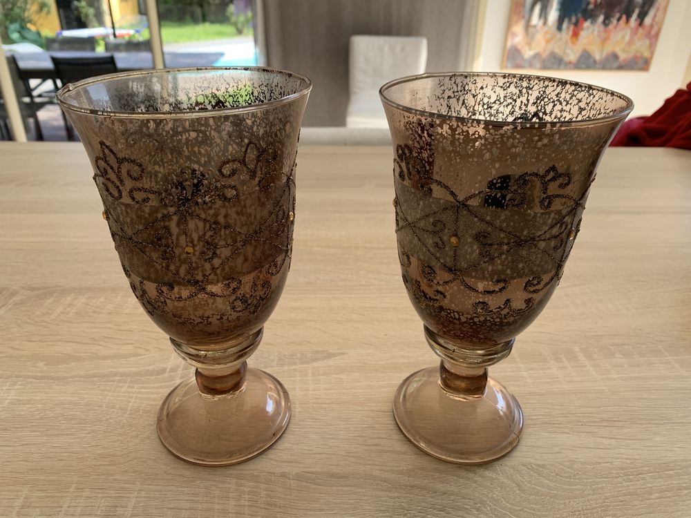 Magnifique paire de photophores 20 Vallauris (06)