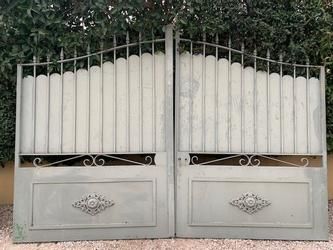 Magnifique portail en fer plein 3m. 1500 Marsanne (26)