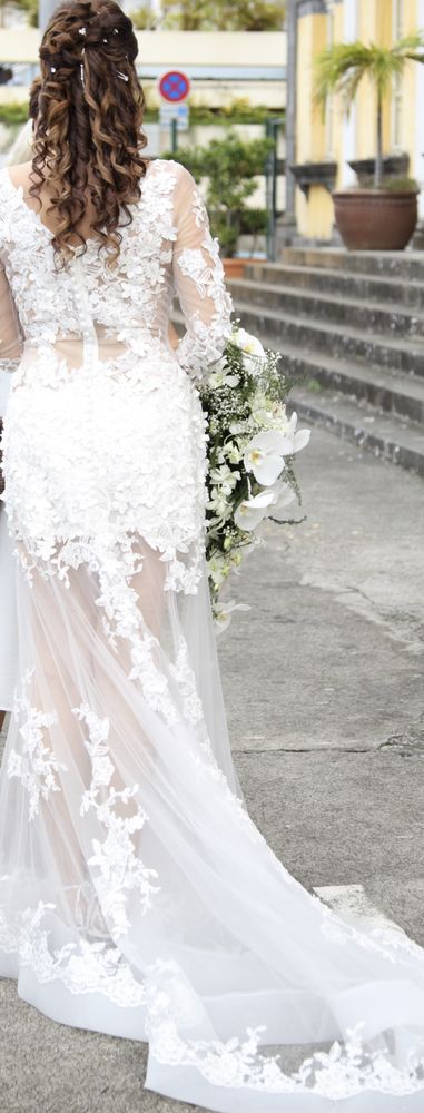 Magnifique robe de mari�e en dentelle 450 Saint-Denis (97)